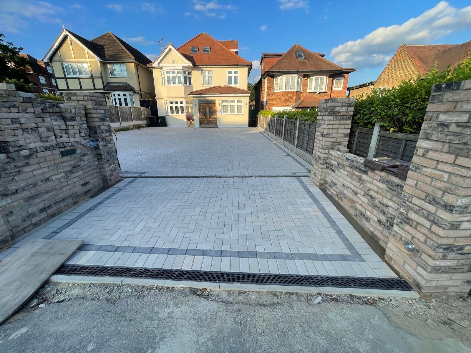 Driveway Installation by Best Building Construction Ltd